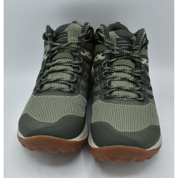 Merrell Women Size 11 Antora 3 Mid Lichen Waterproof Hiking Trail Running Shoes